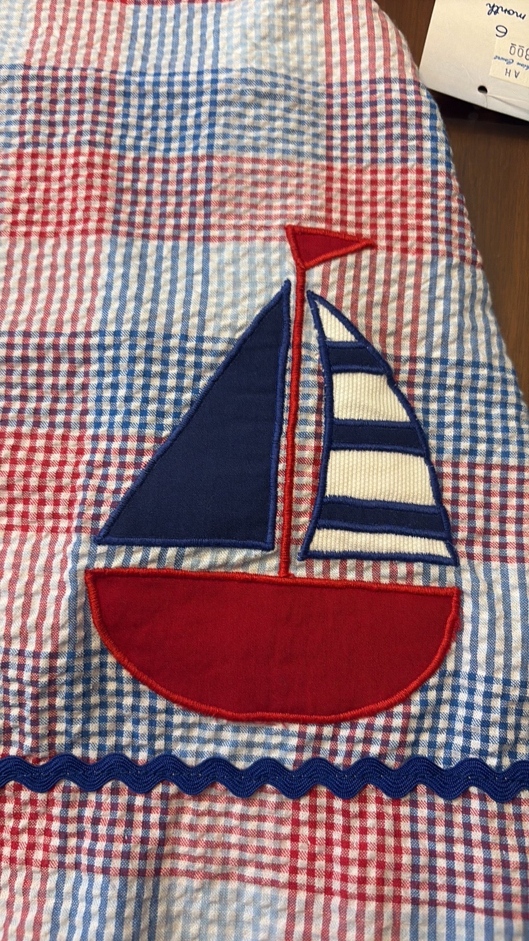 Sail Away Searsucker Dress