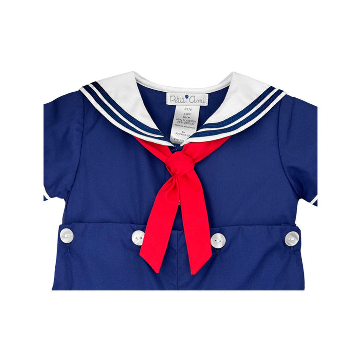 Navy Blue Sailor Suit Baby/Toddler