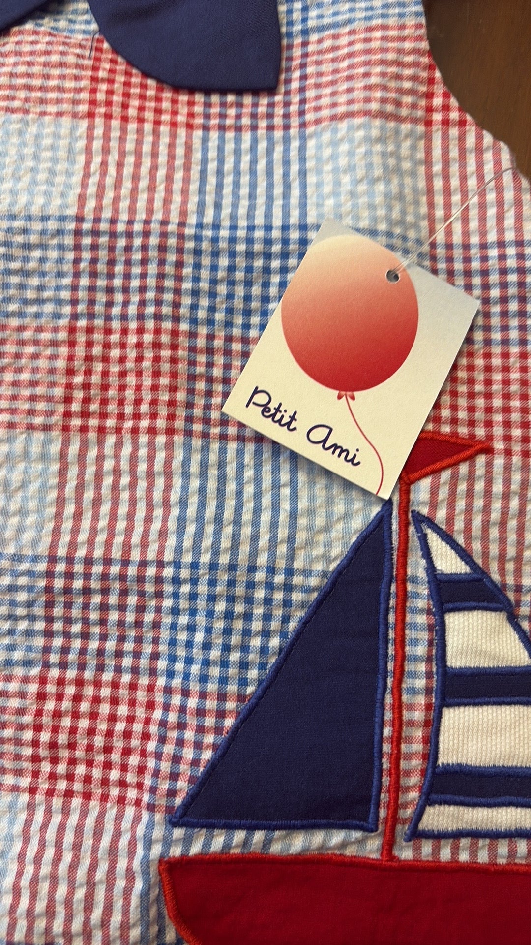 Sail Away Searsucker Dress