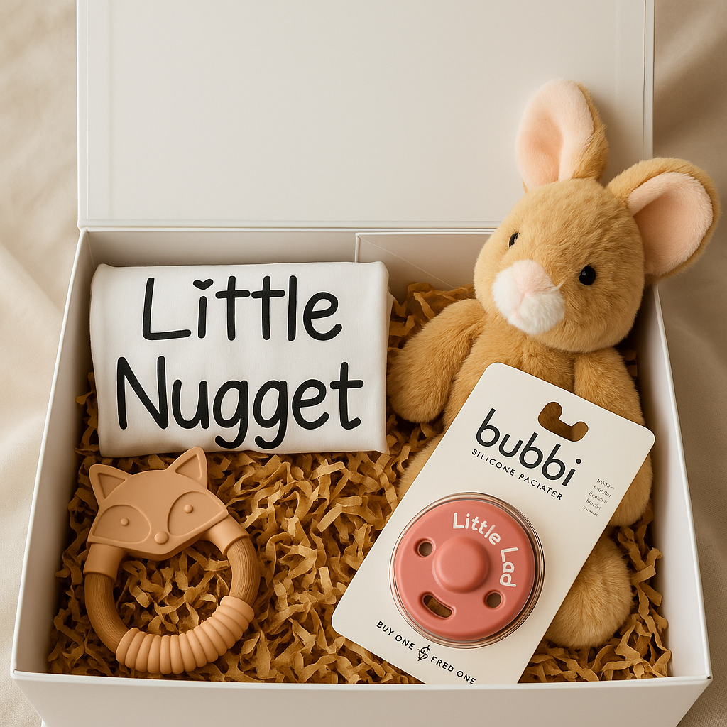 🍼 “Little Nugget” Newborn Gift Box